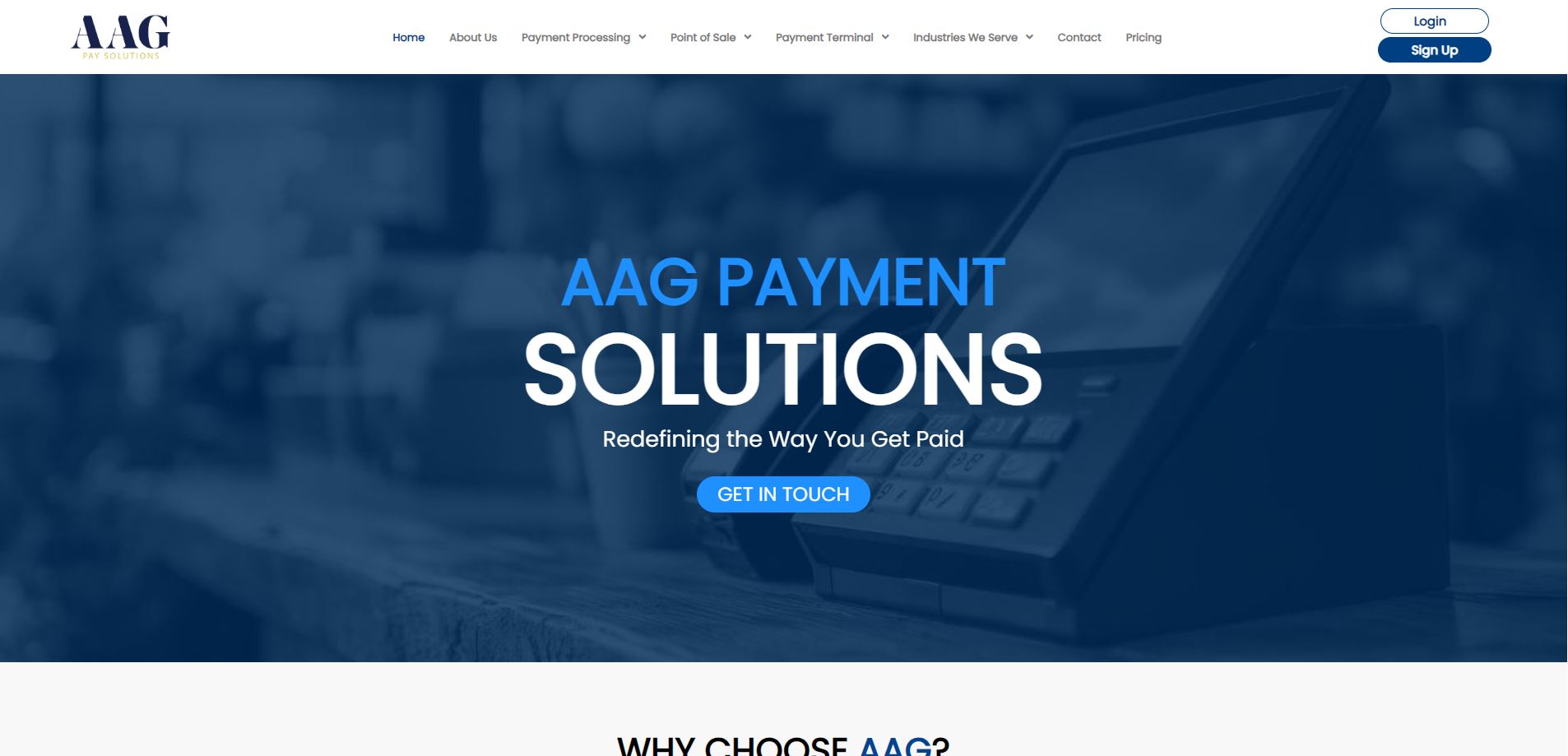 AAG Paysol website preview