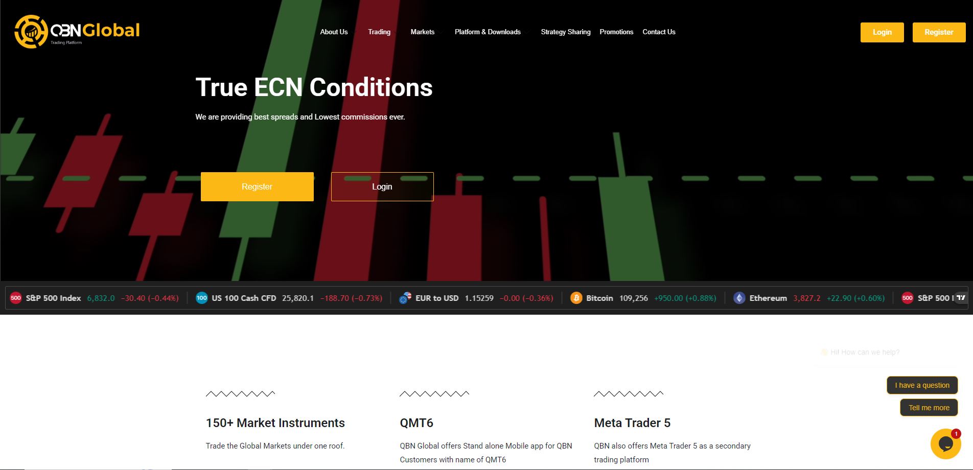 QBN Global website preview