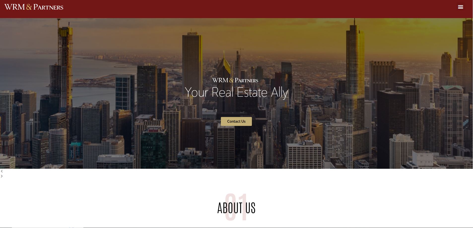 WRM & Partners website preview